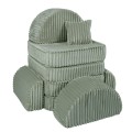 Churros Pocket Max Kids Sofa, Olive Sage Green