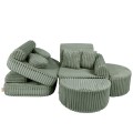Churros Pocket Max Kids Sofa, Olive Sage Green