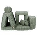 Churros Pocket Max Kids Sofa, Olive Sage Green