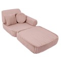 Churros Pocket Plus Kids Sofa, Ruby Chocolate Pink