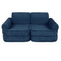 Churros Pocket Plus Kids Sofa, Midnight Blue