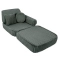 Churros Pocket Plus Kids Sofa, Pine Forest Green