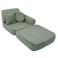 Churros Pocket Plus Kids Sofa, Olive Sage Green