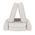 Churros Pocket Basic Kids Sofa, Cotton Candy White