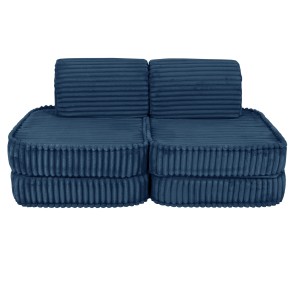 Churros Pocket Basic Kids Sofa, Midnight Blue
