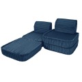 Churros Pocket Basic Kids Sofa, Midnight Blue