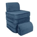 Churros Pocket Basic Kids Sofa, Midnight Blue