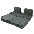 Churros Pocket Basic Kids Sofa, Pine Forest Green