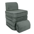 Churros Pocket Basic Kids Sofa, Pine Forest Green