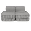 Churros Pocket Basic Kids Sofa, Jurassic Grey