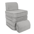 Churros Pocket Basic Kids Sofa, Jurassic Grey