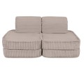 Churros Pocket Basic Kids Sofa, Pebble Beige