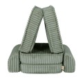 Churros Pocket Basic Kids Sofa, Olive Sage Green