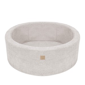 Boucle Baby Ball Pit 90x30, Champagne Ecru, without balls