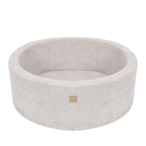 Boucle Baby Ball Pit 90x30, Champagne Ecru, without balls