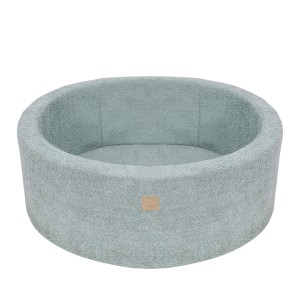 Boucle Baby Ball Pit 90x30,  Fresh Mint, without balls
