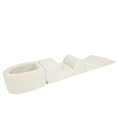Bearly Foam Playset with Small Ball Pit, Cream, without balls