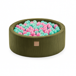 Aesthetic Ball Pit 90x30cm, Khaki 200 Balls