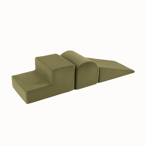 Aesthetic Foam 3 elements Playset, Corduroy, Khaki