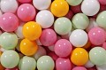 Velvet Foam Playset with Small Ball Pit with 100 Balls Light Pink: Light Green/Light Pink/White/Yellow
