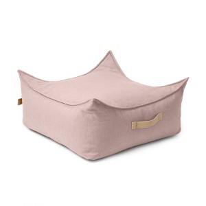Outzy Square Puff, Rosy Dune Pink