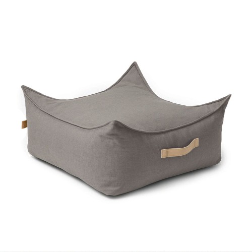 Outzy Square Puff, Drift Dlay Taupe