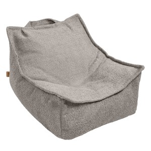 Boucle Bean Bag for Kids Tan Beige