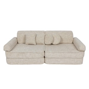 Tangle Premium Kids Sofa, Marshmallow Beige