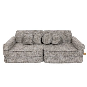 Tangle Premium Kids Sofa, Moon Grey