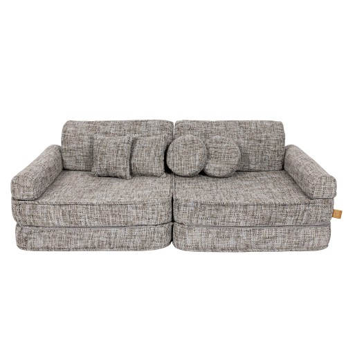 Tangle Premium Kids Sofa, Moon Grey