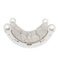 Montessori Climbing Rocker with Cushion | Snug Rocker Cushion Color Champagne Ecru