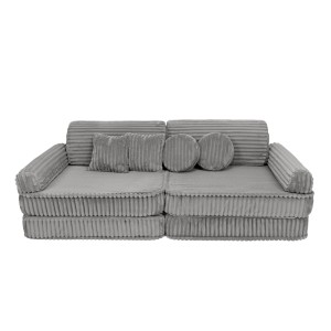 Churros Premium Kids Sofa, Moon Dust Grey