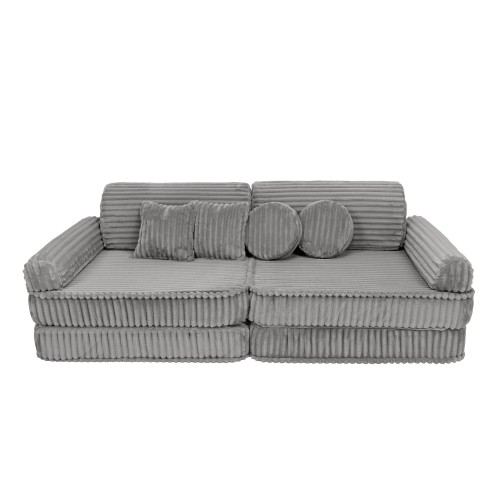 Churros Premium Kids Sofa, Moon Dust Grey