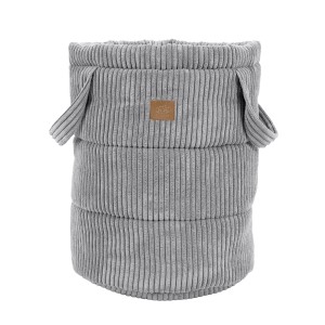 Toy Basket for Children  -  Room Organizer | Aesthetic Grey
