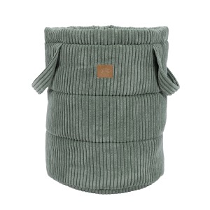 Toy Basket for Children  -  Room Organizer | Aesthetic Olive Green