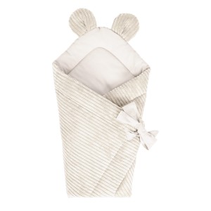 Baby Swaddle Wrap for Sleeping and Cuddling  -  Soft and Safe | Aesthetic Color Ecru