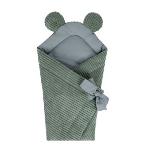 Baby Swaddle Wrap for Sleeping and Cuddling  -  Soft and Safe | Aesthetic Color Olive Green
