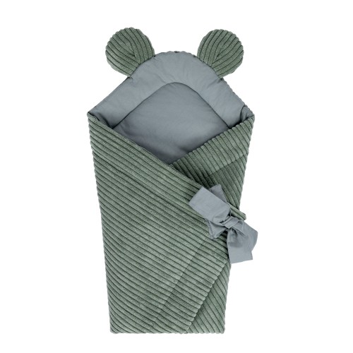 Baby Swaddle Wrap for Sleeping and Cuddling  -  Soft and Safe | Aesthetic Color Olive Green