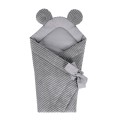 Baby Swaddle Wrap for Sleeping and Cuddling  -  Soft and Safe | Aesthetic Color Grey