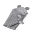 Baby Swaddle Wrap for Sleeping and Cuddling  -  Soft and Safe | Aesthetic Color Grey
