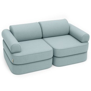 Outzy Pocket Plus Kids Sofa, Cloudberry Sky Blue