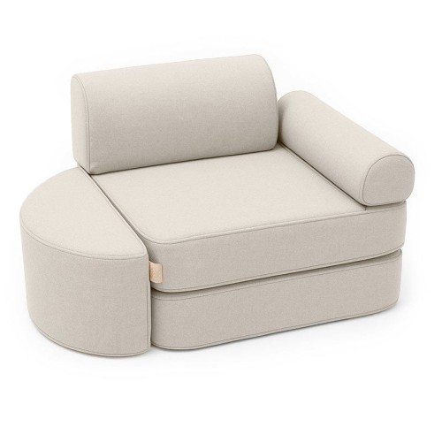 Outzy Kids Play Armchair Color Oat Blush Beige