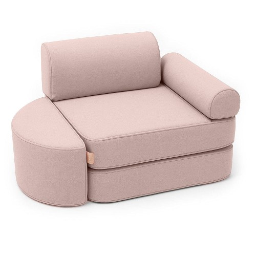 Outzy Kids Play Armchair Rosy Dune Pink