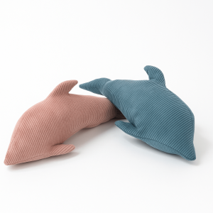 Dolphin Decorative Pillow for Children  -  Soft and Stylish | Slimcord Color Pink