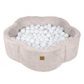 Aesthetic Ball Pit, Flower, Ecru, without balls