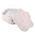 Aesthetic Ball Pit, Flower, Ecru, without balls