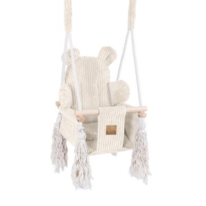 Indoor Baby Swing  -  Bear Swing | Aesthetic Vanilla