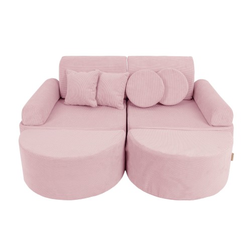 Slimcord Pocket Max Kids Sofa, Pink