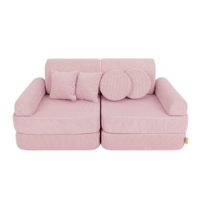 Slimcord Pocket Plus Kids Sofa, Pink