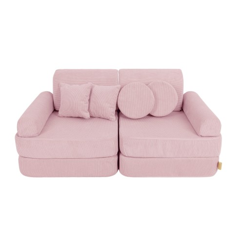 Slimcord Pocket Plus Kids Sofa, Pink